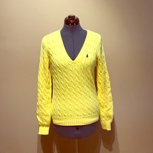Ralph Lauren Sport - Women's V•Neck Cable Knit