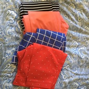 Lot of 4 pairs of Old Navy Pixie Pants