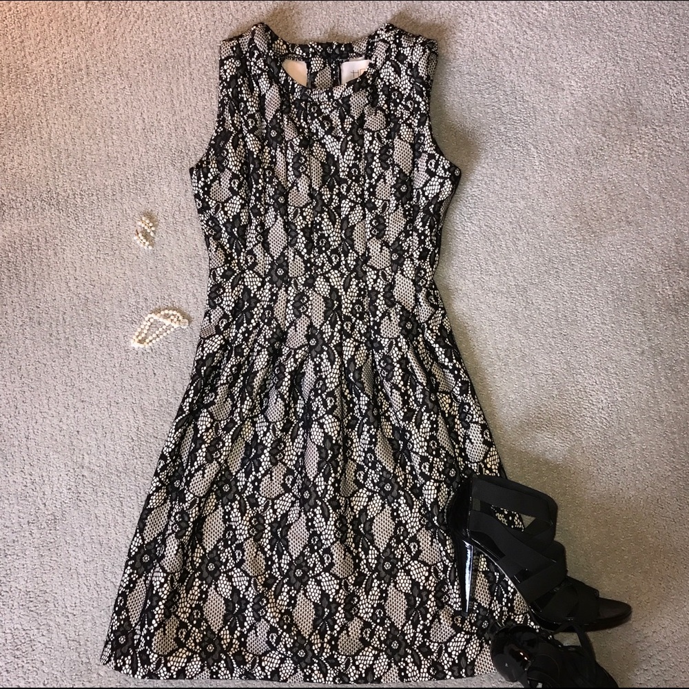 Anthropologie HD in Paris Fit and Flare Dress