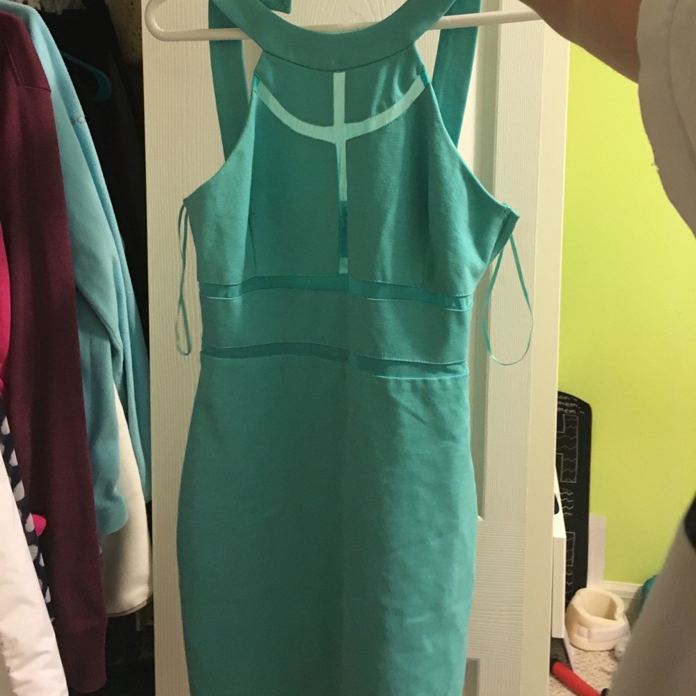 Guess baby blue dress
