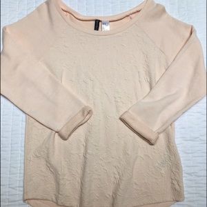 Light pink sweat shirt