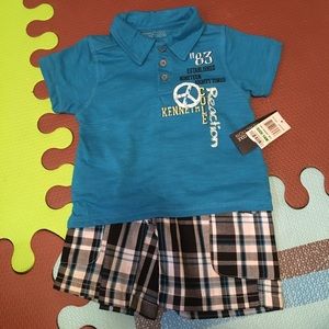 NWT 18 month Kenneth Cole Reaction short outfit