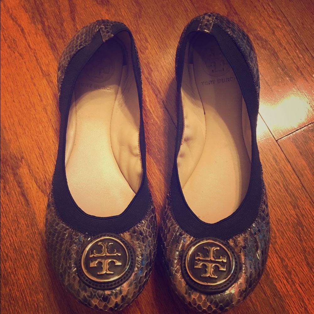 Tory Burch flats, size 8