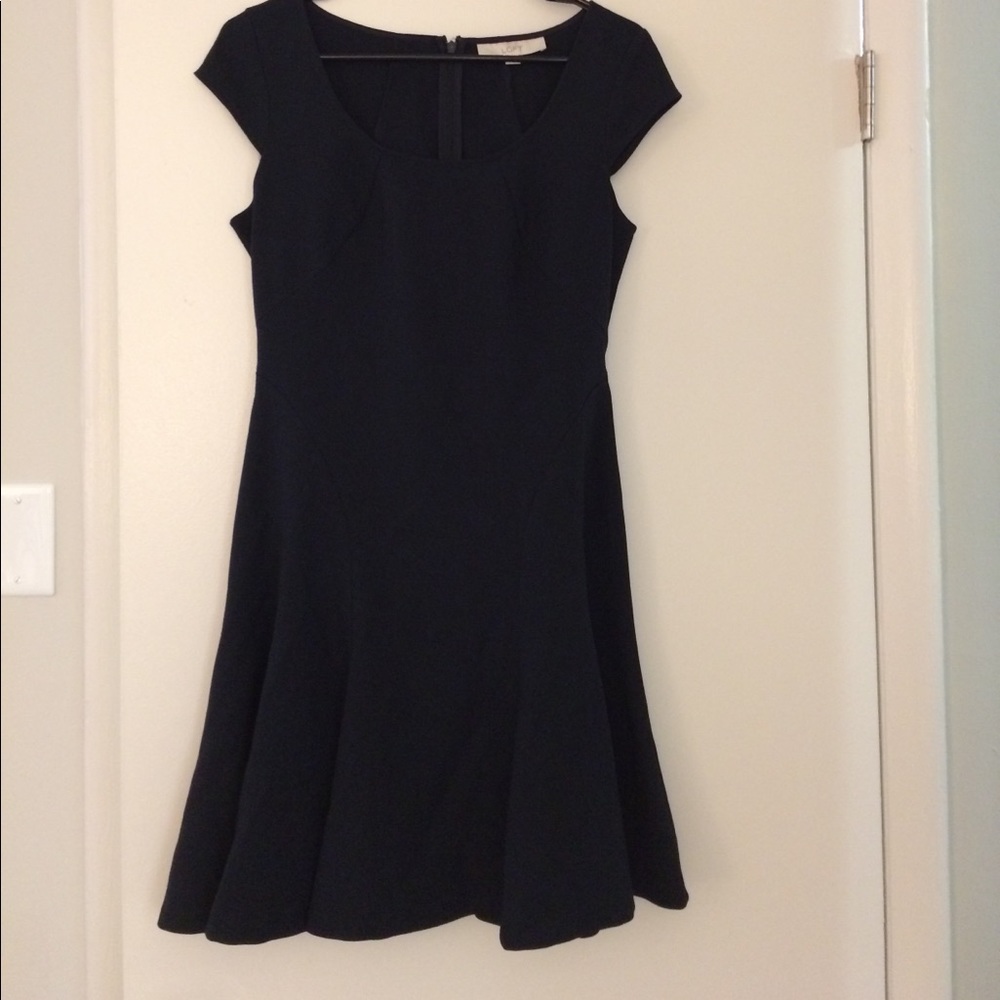 Navy blue dress
