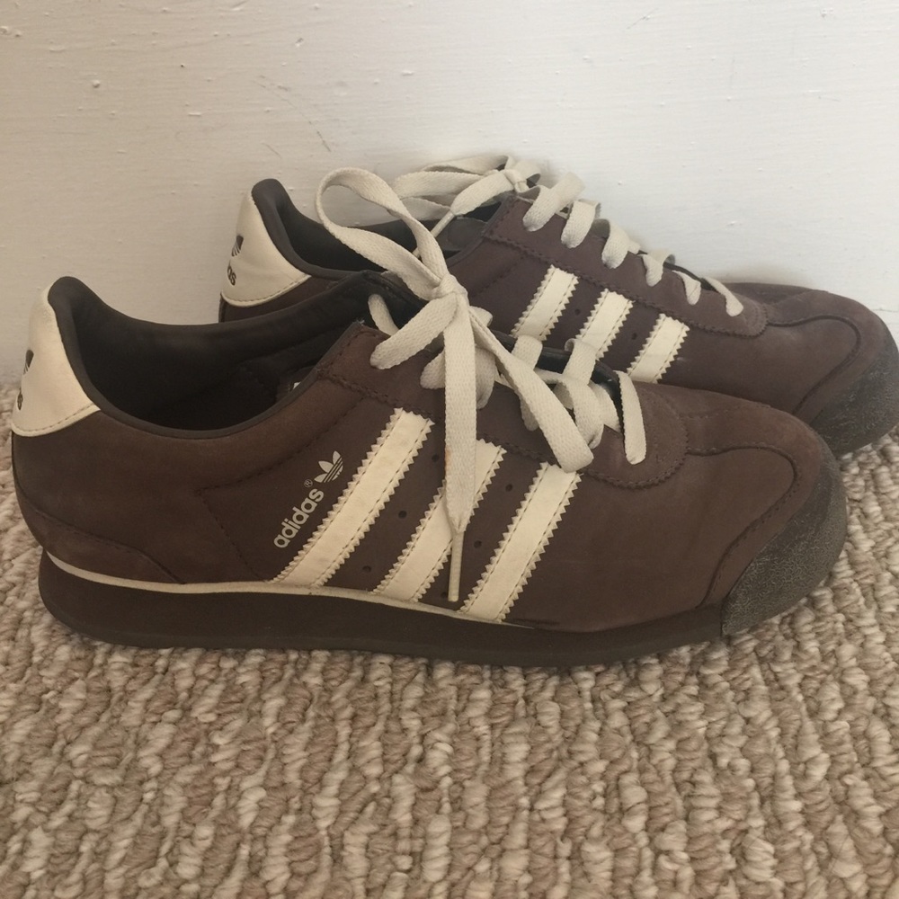 OG Adidas Samoa in brown - size 6.5 women's