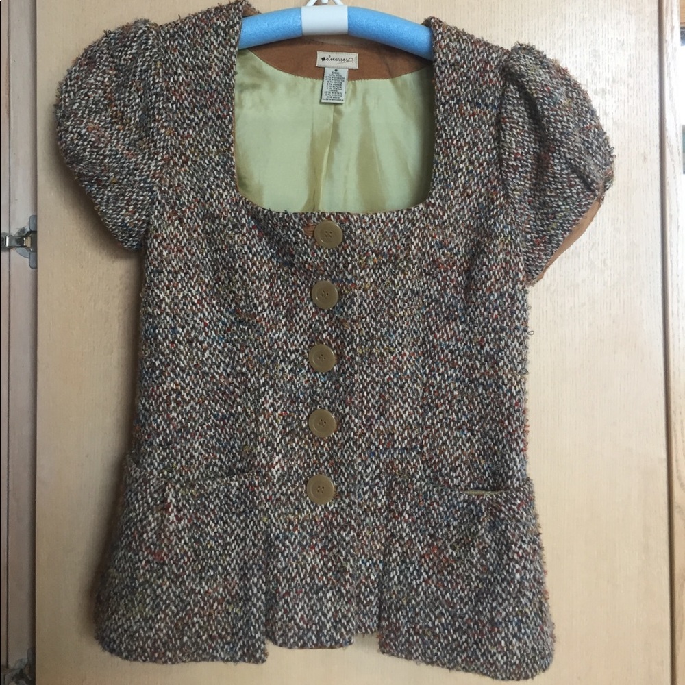 Anthropologie Elevenses knit top