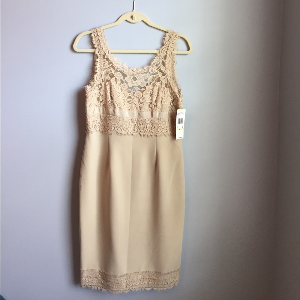 Anne Klein Lacey Sheath Dress