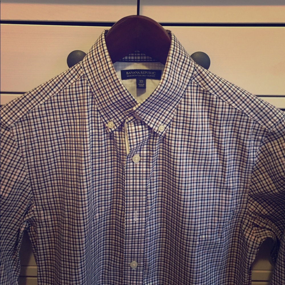 Banana Republic Slim Fit Non-Iron Men's shirt