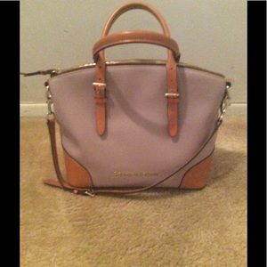 Dooney and Bourke Oyster Claremont Domed a Satchel