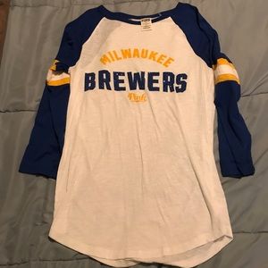 Pink 3/4 length t-shirt