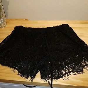 Floral Lace Shorts