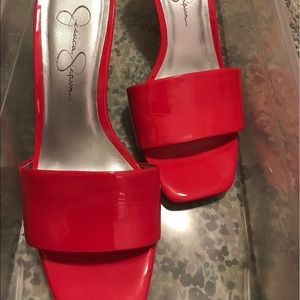 Jessica Simpson Hot Pink Heel