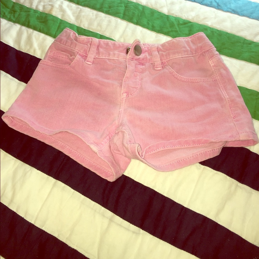 EUC gap colored denim shorts