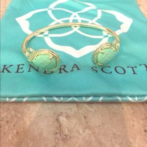 Kendra Scott mint green cuff