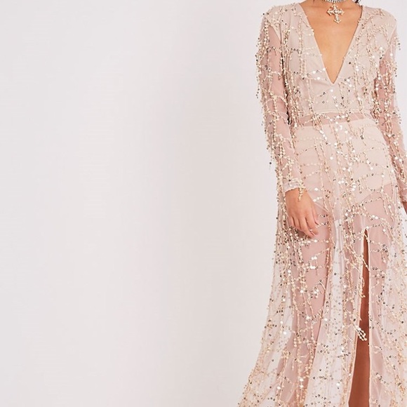 Gold dazzle dress - Picture 3 of 8