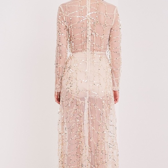 Gold dazzle dress - Picture 4 of 8