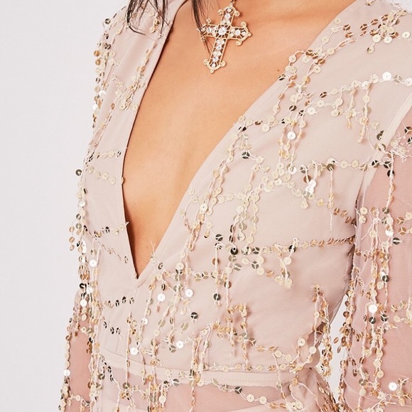 Gold dazzle dress - Picture 7 of 8