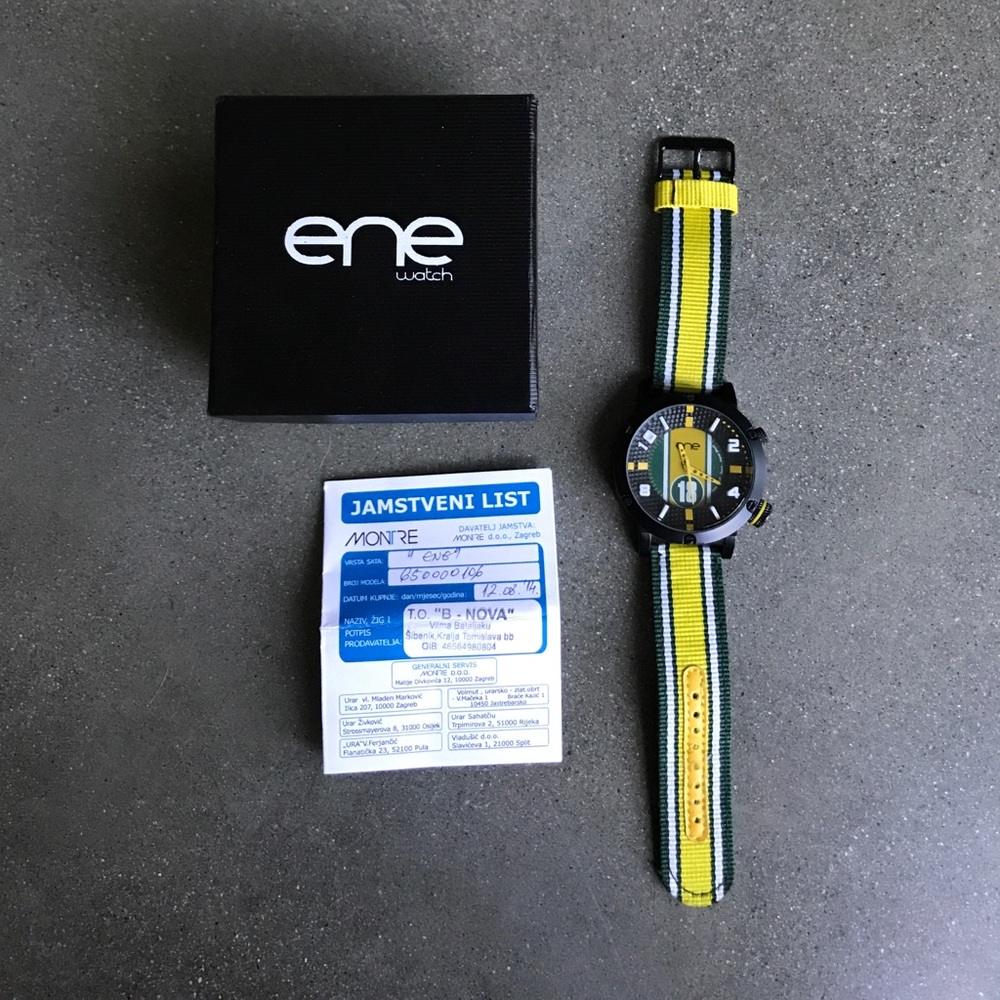 Ene mens watch... new with tags