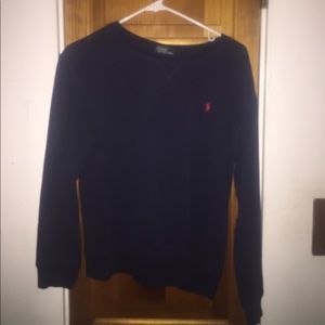 Lightweight navy sweatshirt