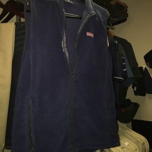 Vineyard Vines Mens Vest Fleece