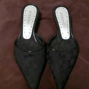 BCBGirls Kitten heel slides