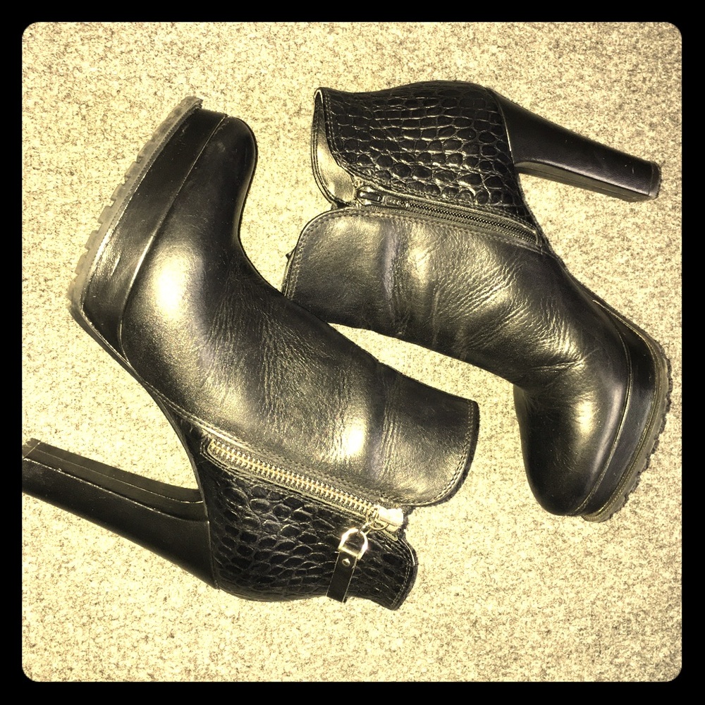 Leather boots made in Italy 🇮🇹