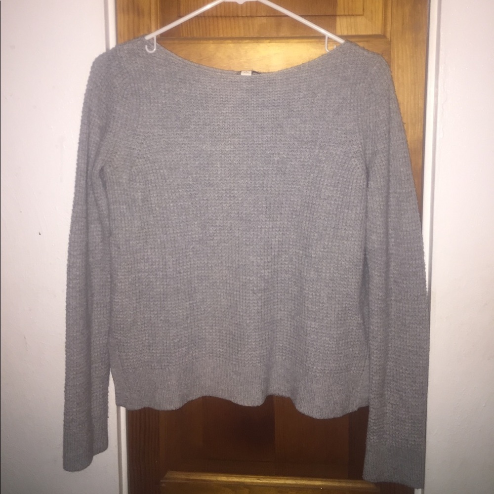 Light gray sweater