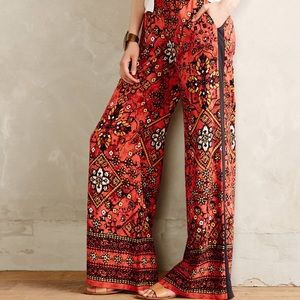 Anthropologie Sala Wide Leg Pants By Lilka, Size S