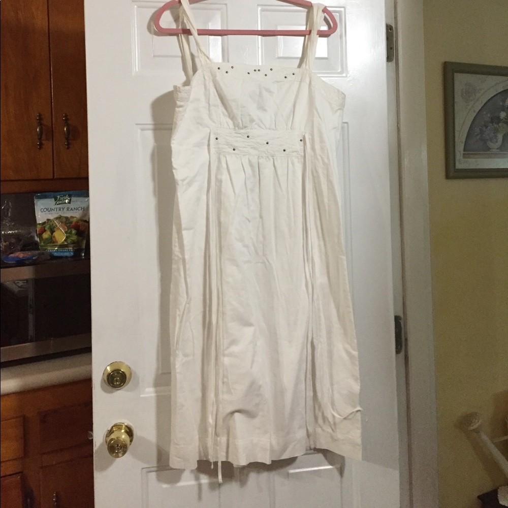 Calvin Klein white dress