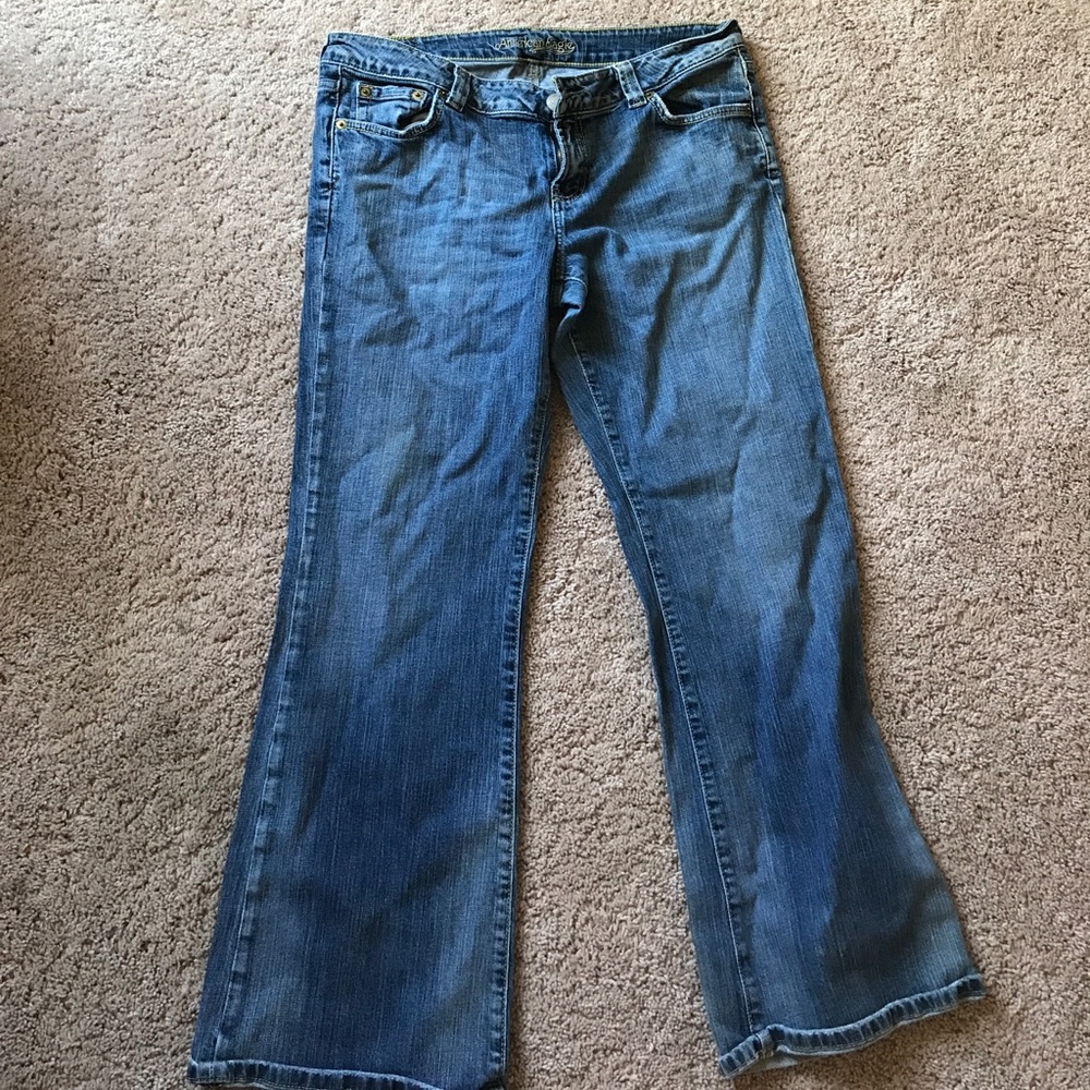 American Eagle Sz 14 short  boyfriend jeans