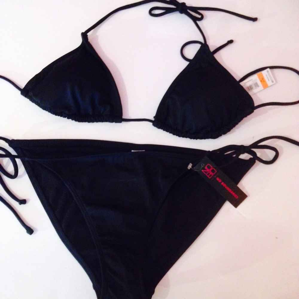 Black String Bikini