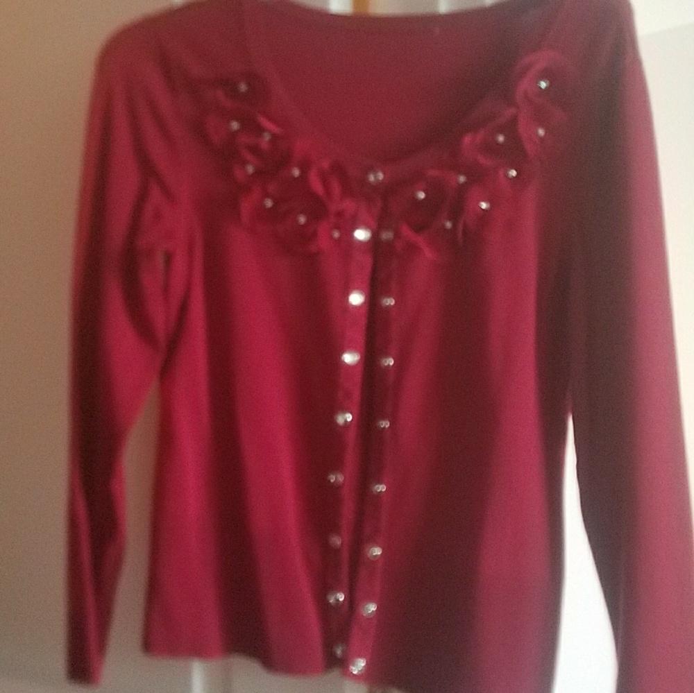 🚫🚫SOLD🛇🛇Red Cardigan