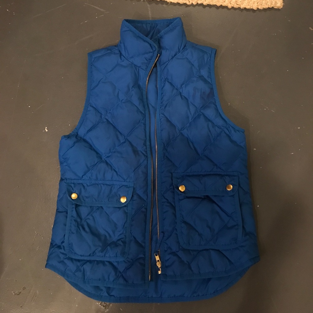J. Crew blue  vest