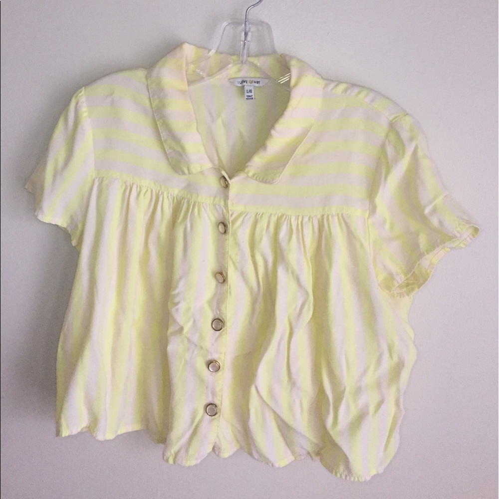 Forever21 Stripes Babydoll Top