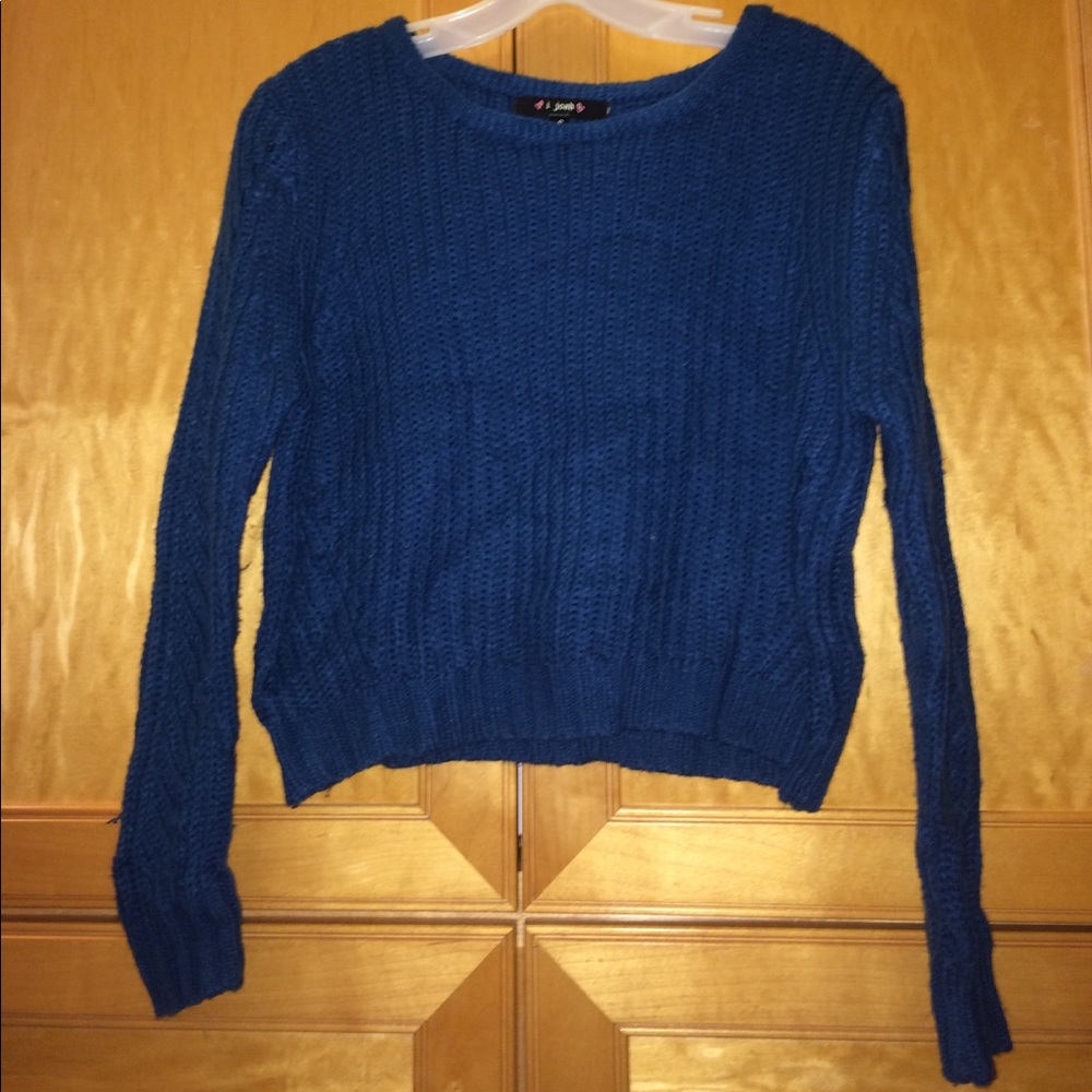 Blue sweater