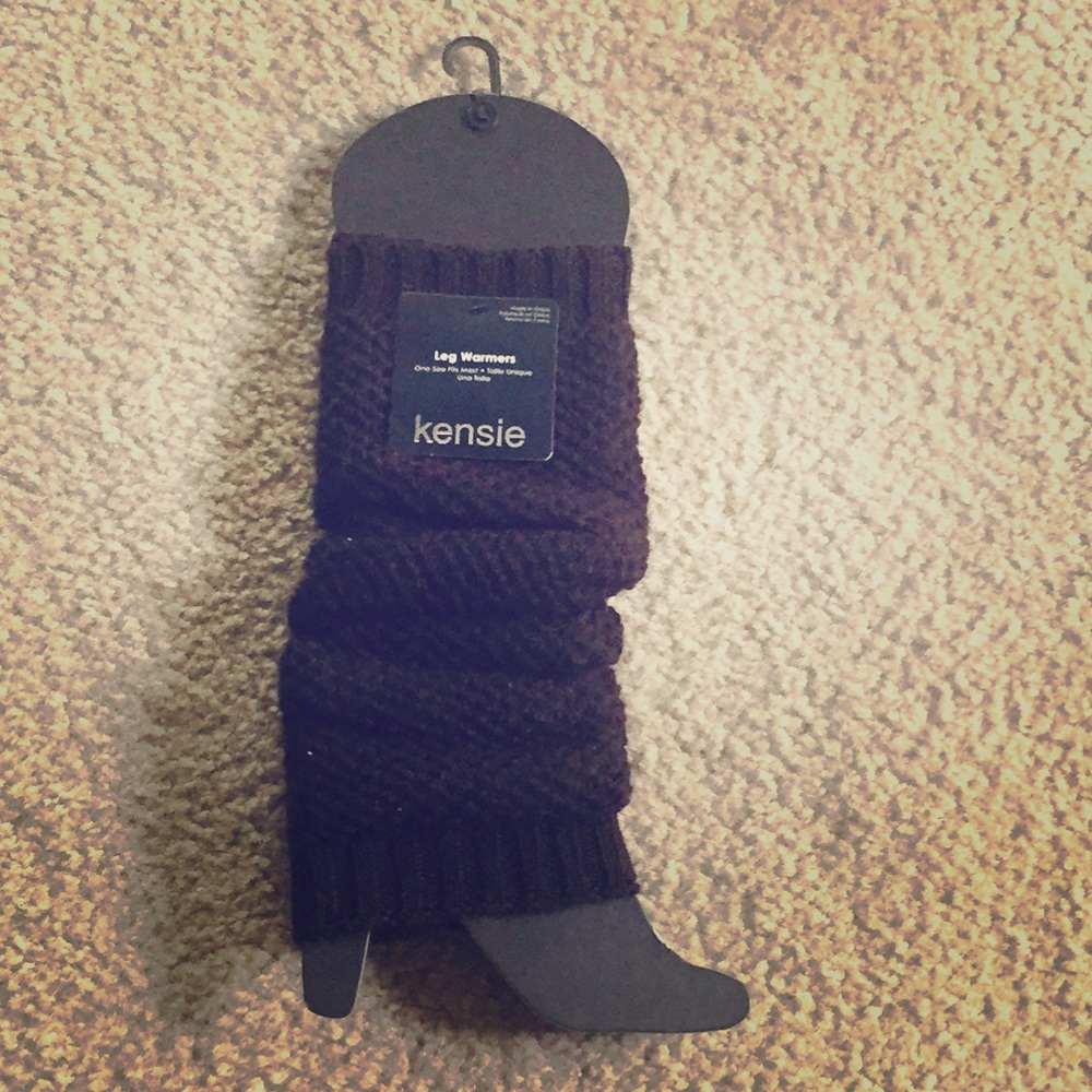 🔴🌟 Brown leg warmers