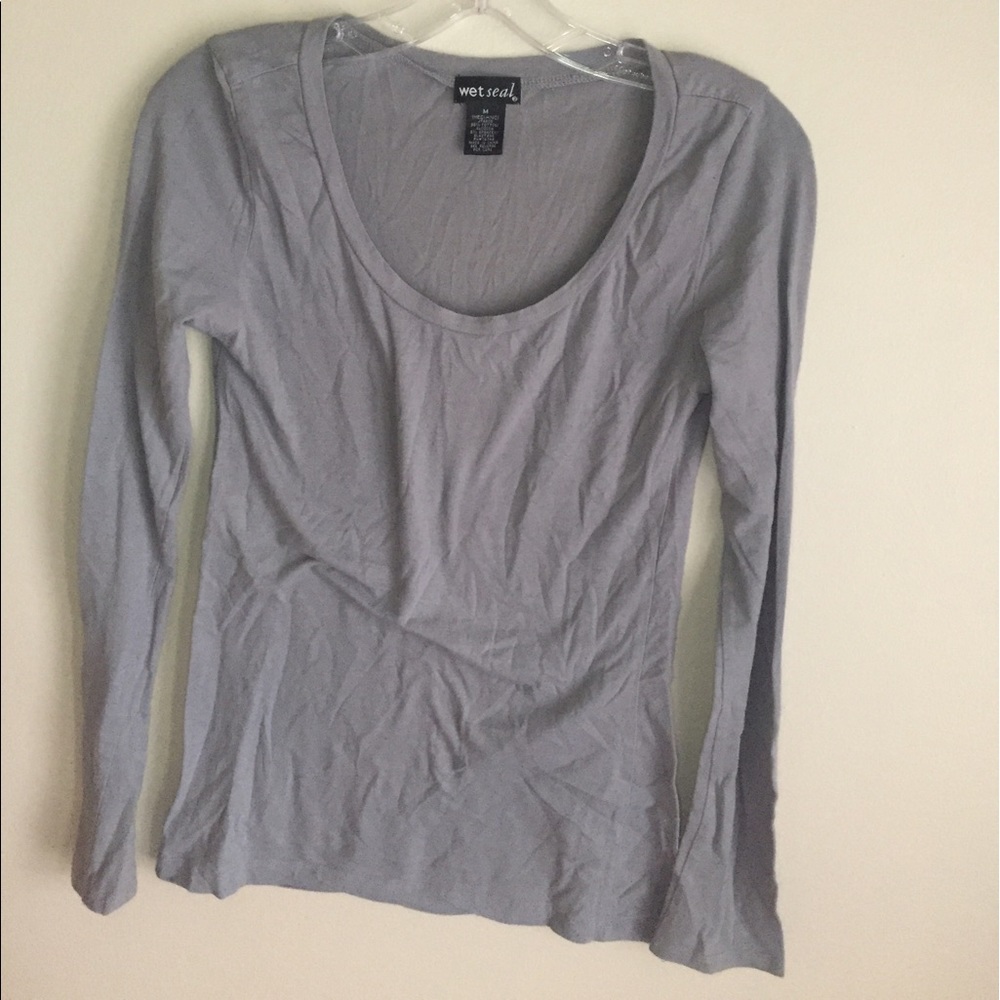 WetSeal Long Sleeve Basic Top