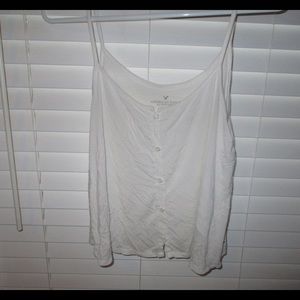American eagle white tank