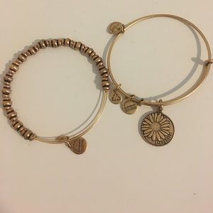 Alex and Ani bracelet set