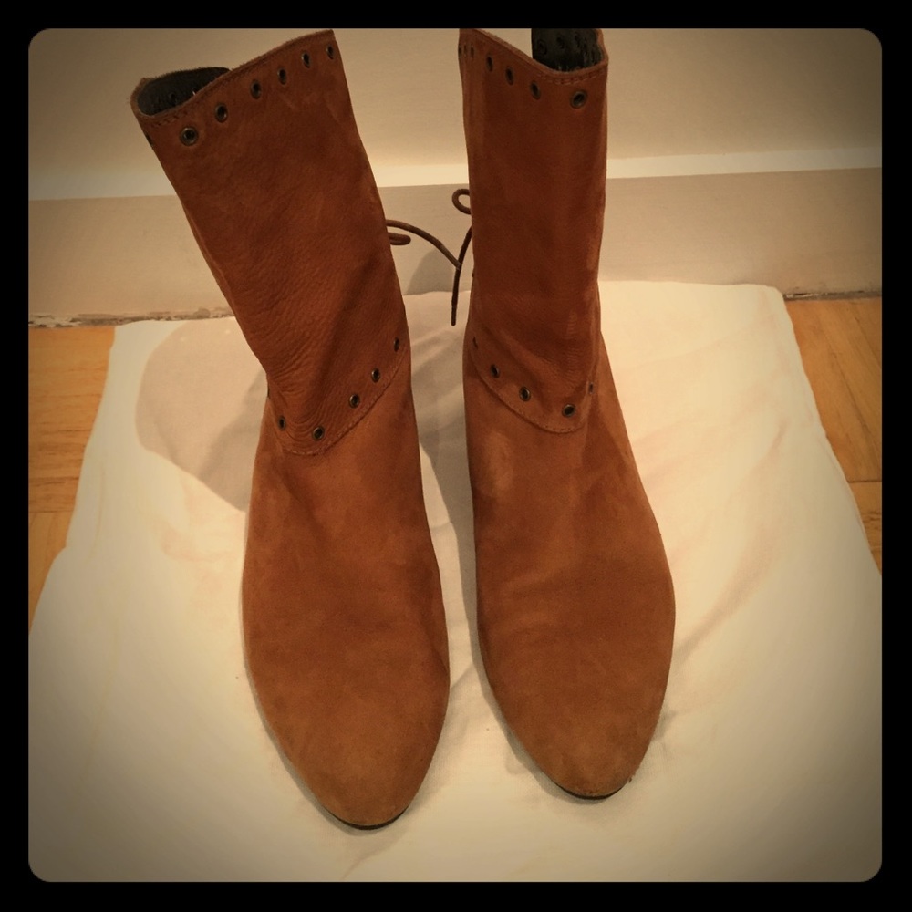 Stuart Weitzman Suede Booties