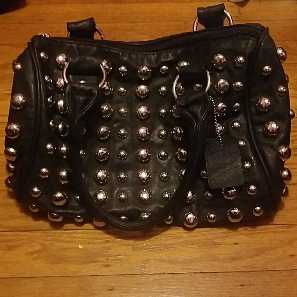 Black mini purse