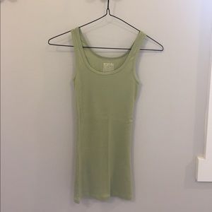 Green summer tank