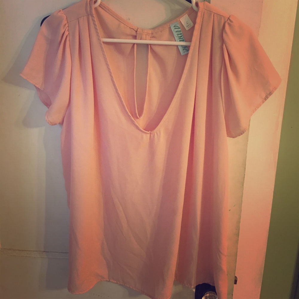 Light pink blouse