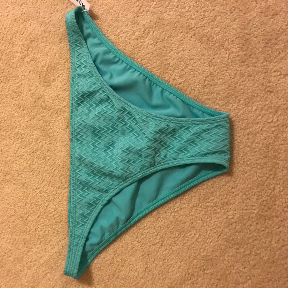 Green bathing suit bottom