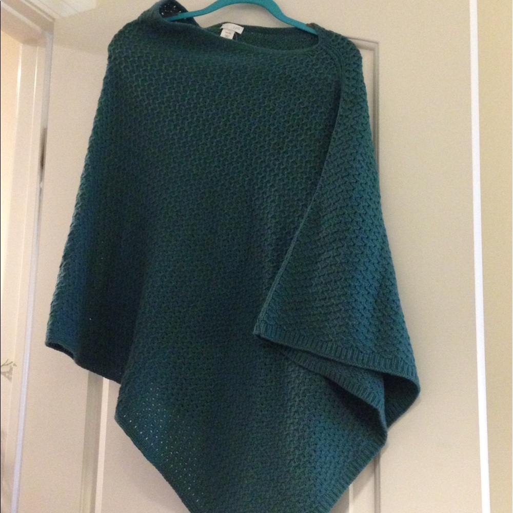 J. Jill Textured poncho