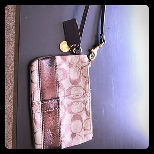 Coach wristlet