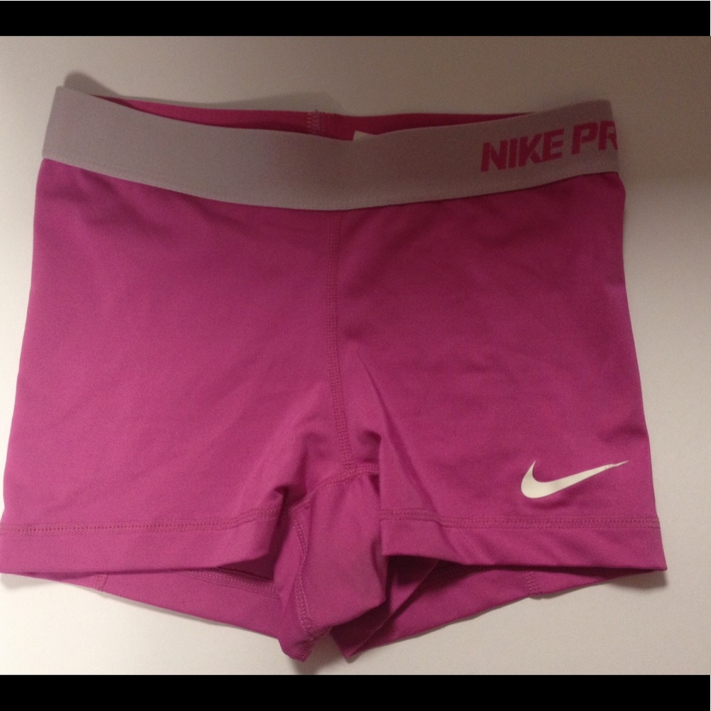 [Nike] dri fit booty shorts pink XS women’s