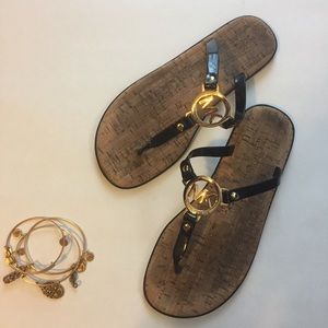 Michael Kors Cork Flip Flops