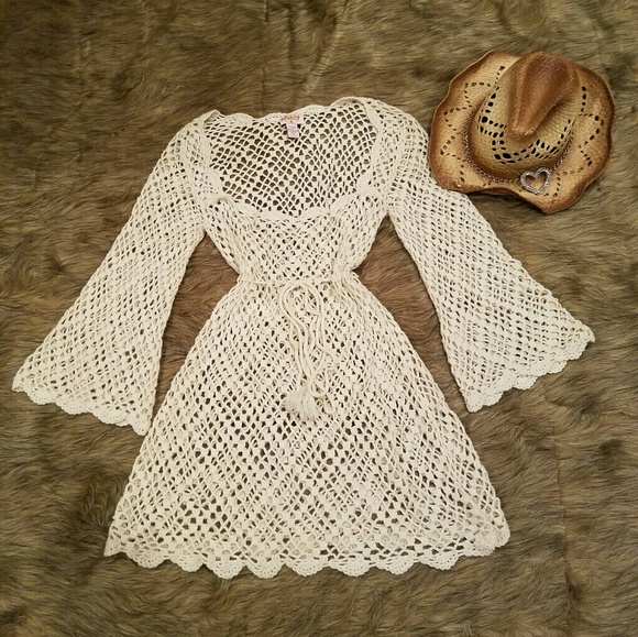 Anthropologie Dresses & Skirts - Anthropolgie TRACY REESE Open Crochet Dress !