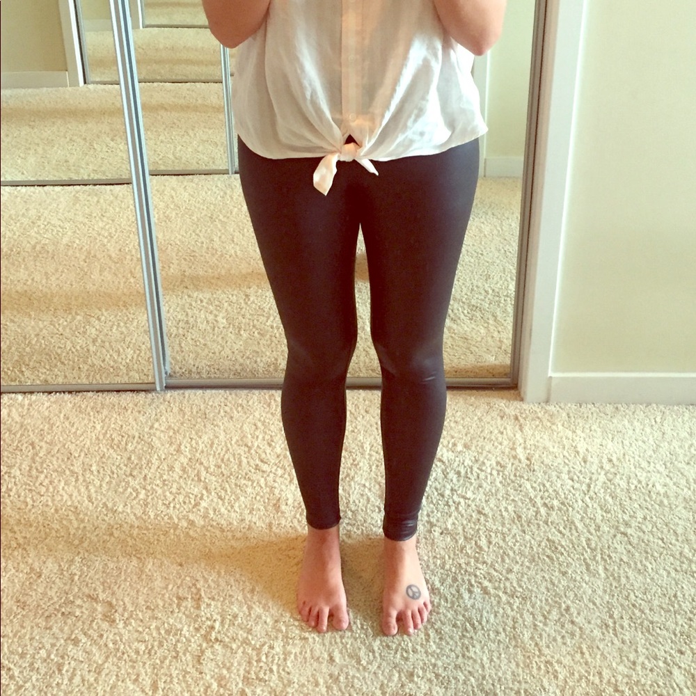 Faux Leather Leggings